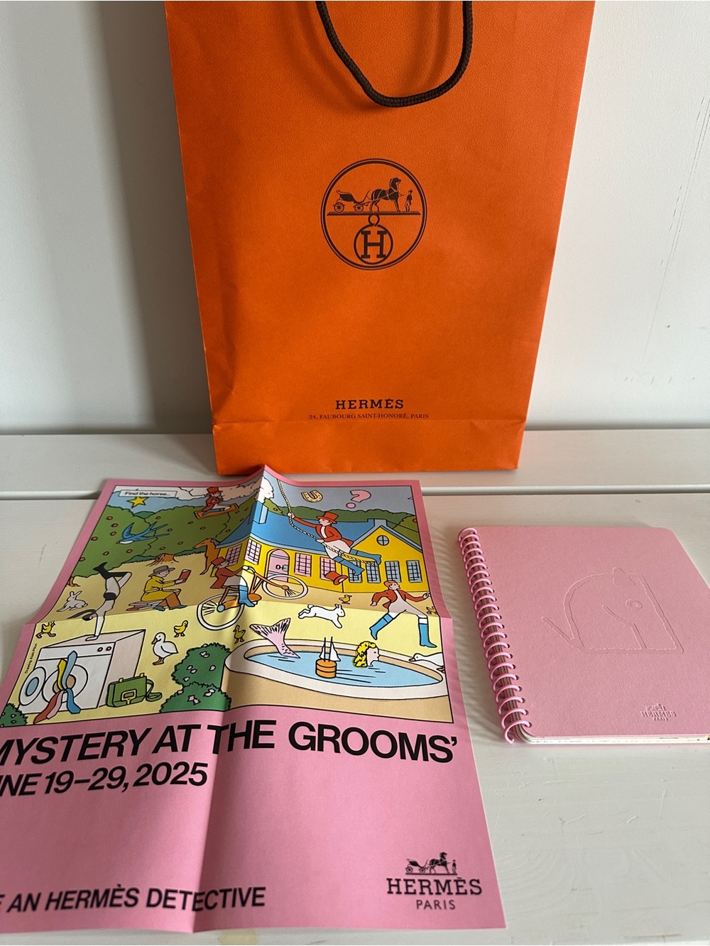 Hermès Poster Coloring Book Mystery At The Grooms’ Girls Room Accessory